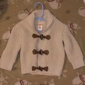 Gymboree 12-18M Cream Sweater